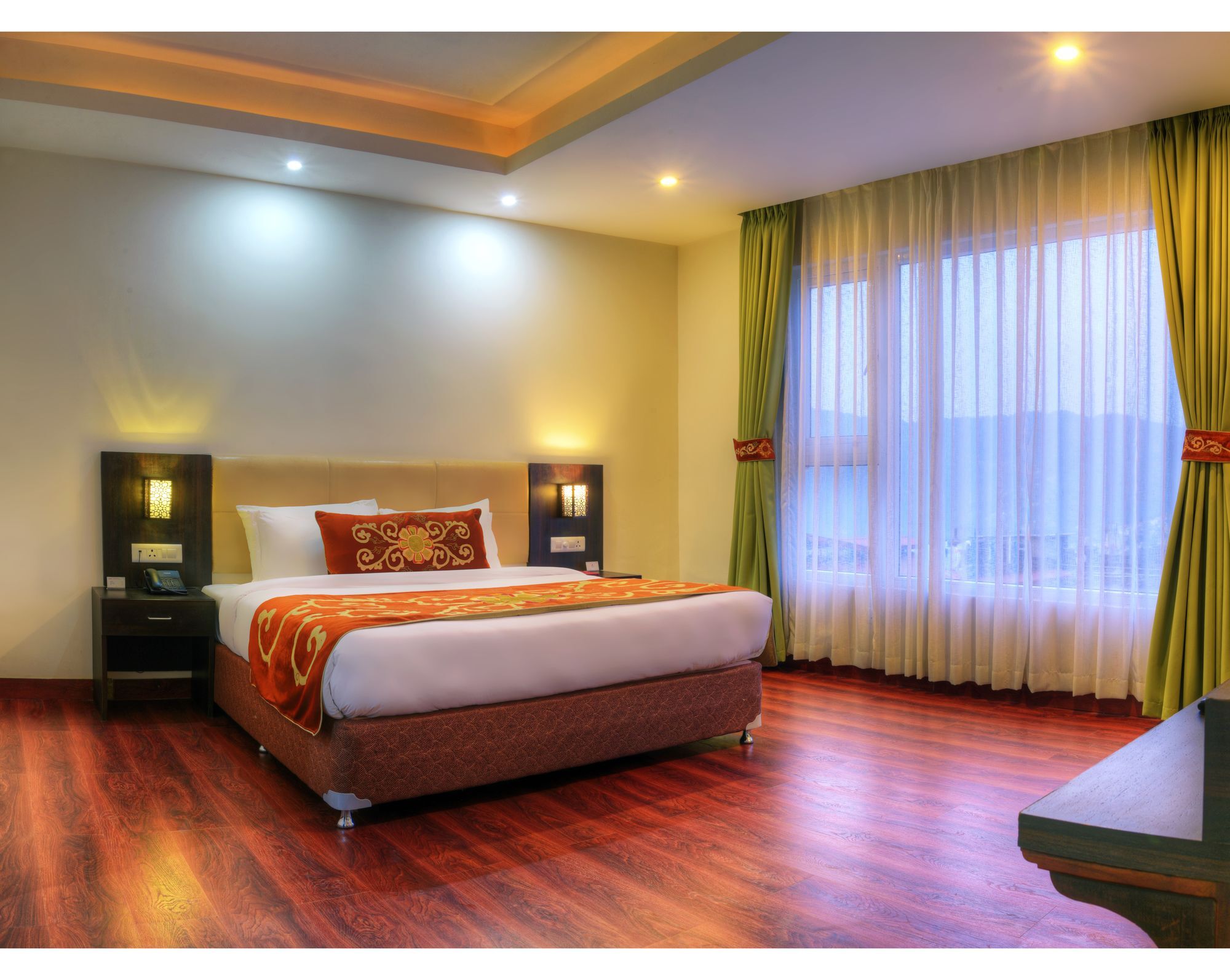 Summit Denzong Hotel & Spa Gangtok Bagian luar foto